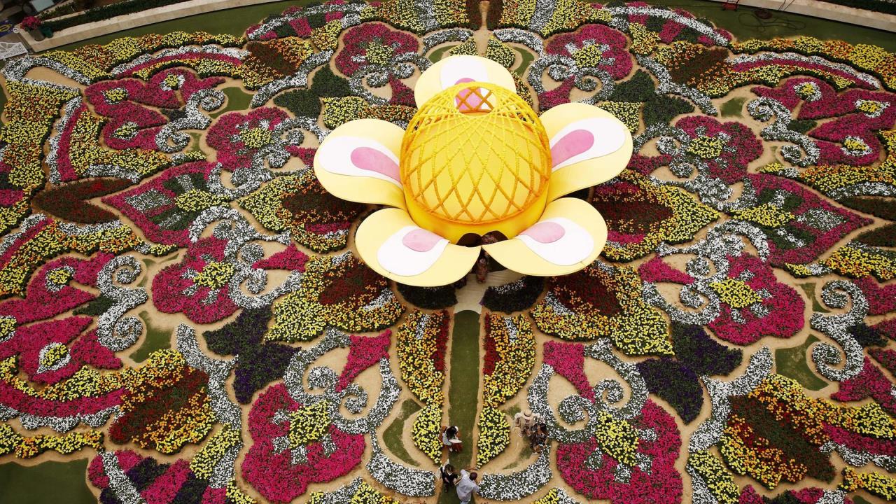 tapete de flores medellin3