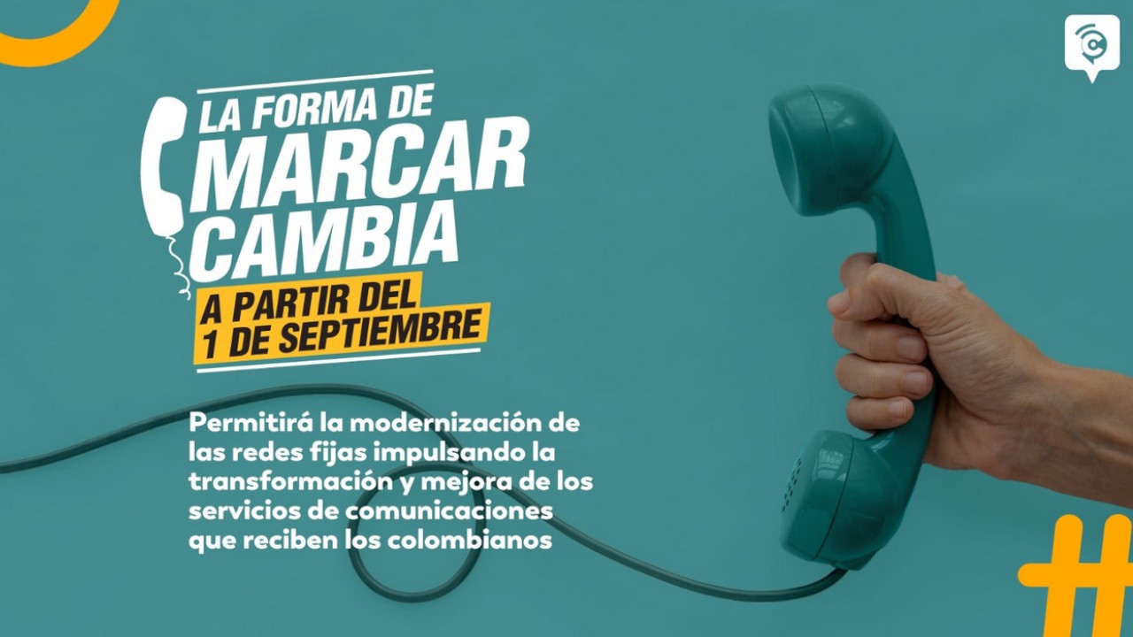 ¡No lo olvide! A partir de mañana cambia la marcación de telefonía en Colombia