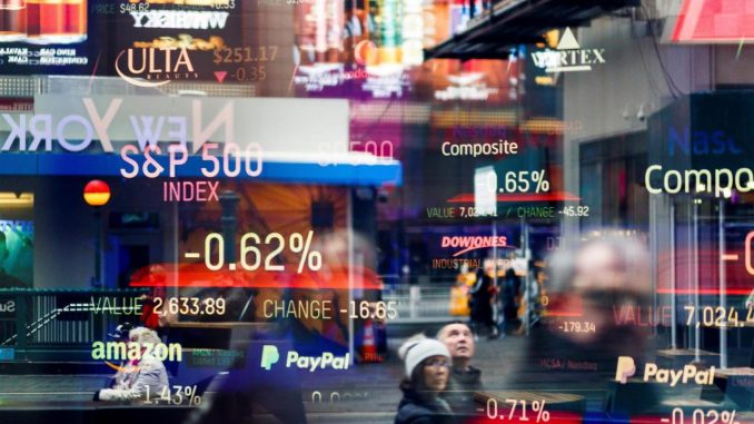Vista de resultados financieros de Wall Street. EFE/Archivo Wall Street