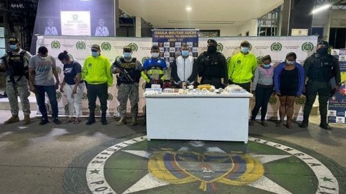 6 capturados servicio del “Clan del Golfo”