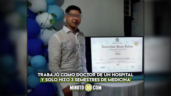 Al-sujeto-que-se-hizo-pasar-como-medico-para-trabajar-en-un-hospital-le-dieron-domiciliaria Falso médico