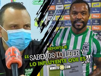 Alejandro Restrepo “orgulloso” de tener a Dorlan Pabón en Nacional 1 Alejandro Restrepo orgulloso de tener a Dorlan Pabon en Nacional