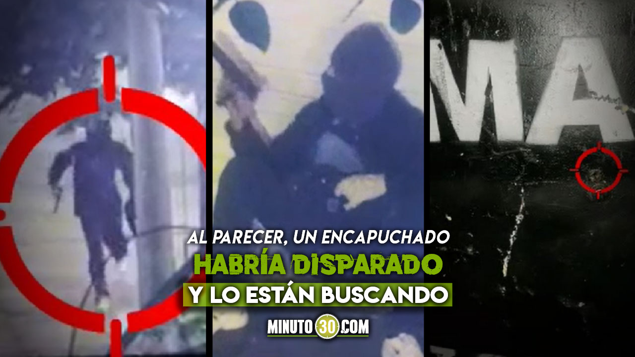 Anoche atacaron con arma de fuego al Esmad en Medellín