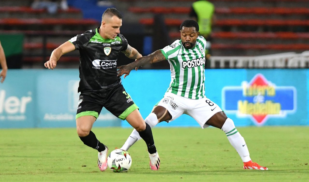 Dorlan Pabón y sus destacados números con Nacional 4 Atletico Nacional vs La Equidad 2