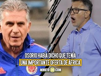 Carlos Queiroz vuelve a quitarle una selección a Juan Carlos Osorio, y asume como DT de Egipto 1 Juan Carlos Osorio