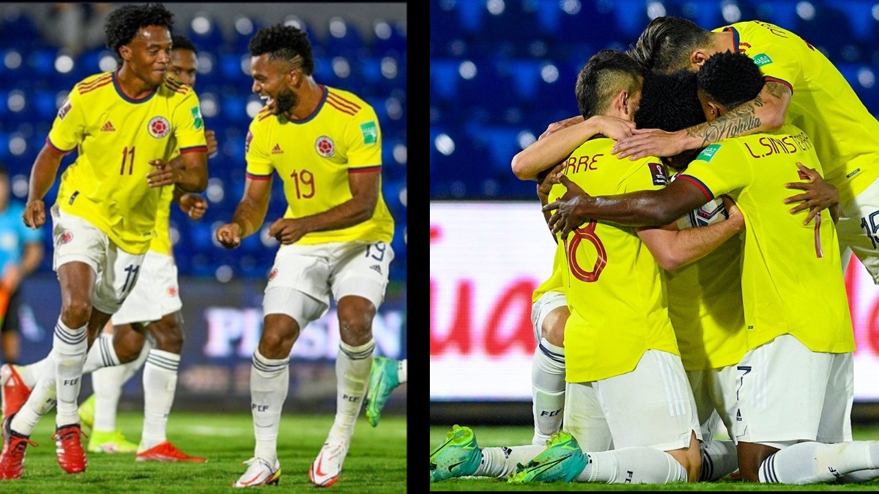 [Fotos] Colombia se adueñó del balón y logró rescatar un punto ante Paraguay