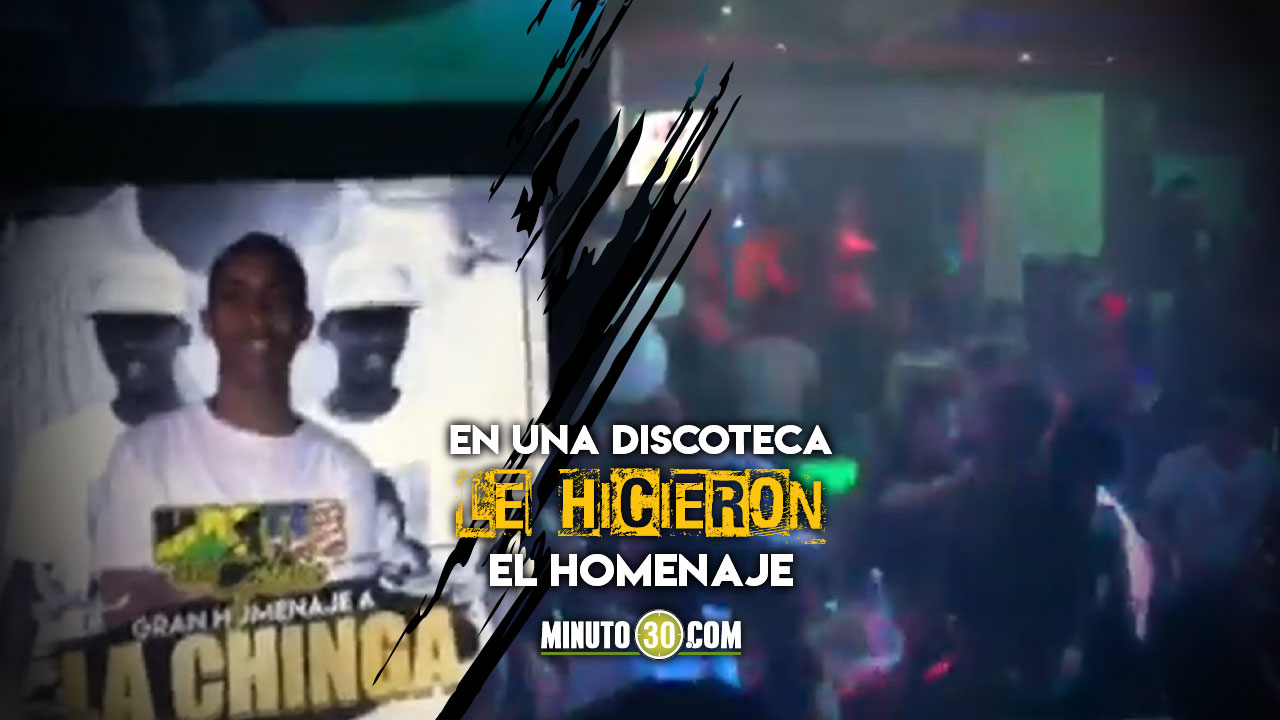 Con tremenda 'farra' le hicieron un homenaje a presunto delincuente que murió en un intento de atraco en Cali