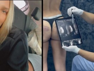 ¡Tablita, tablita! Elizabeth Loaiza mostró sus nalgas con pantalón 1 Elizabeth Loaiza cola pantalon