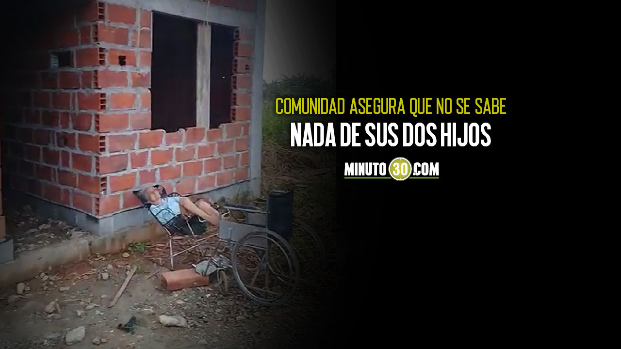 [Video] ¡Desalmados! Encontraron esta abuelita en condición de discapacidad abandonada a su suerte