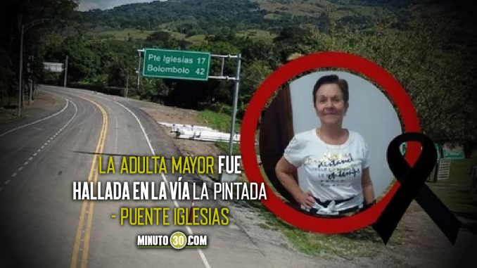 Encontraron-muerta-a-una-adulta-mayor-que-se-habia-desaparecido-en-Ciudad-Bolivar-Antioquia Ciudad Bolívar