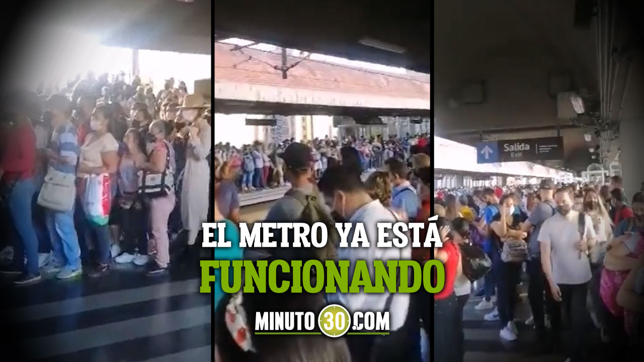 Hubo congestión en algunas estaciones del Metro por inconveniente técnico