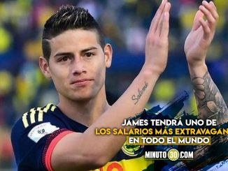 ¡Qué platal! James Rodríguez se ganaría en una semana lo que ganan 1.000 colombianos al mes 1 James Rodríguez