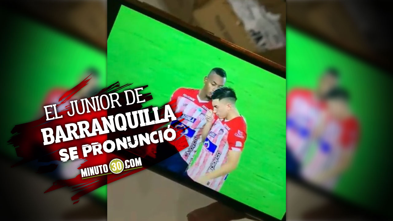 Jugadores del Junior inhalaron una sustancia durante un partido ¿Qué era?
