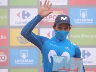 Miguel Ángel 'Supermán' López primer héroe del Gamoniteiru; Roglic más líder 1 Miguel Angel Lopez 1