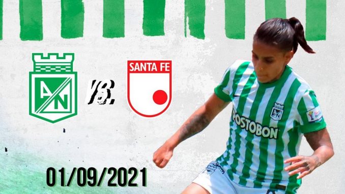 Nacional femenino cayó ante Santa Fe en el Atanasio