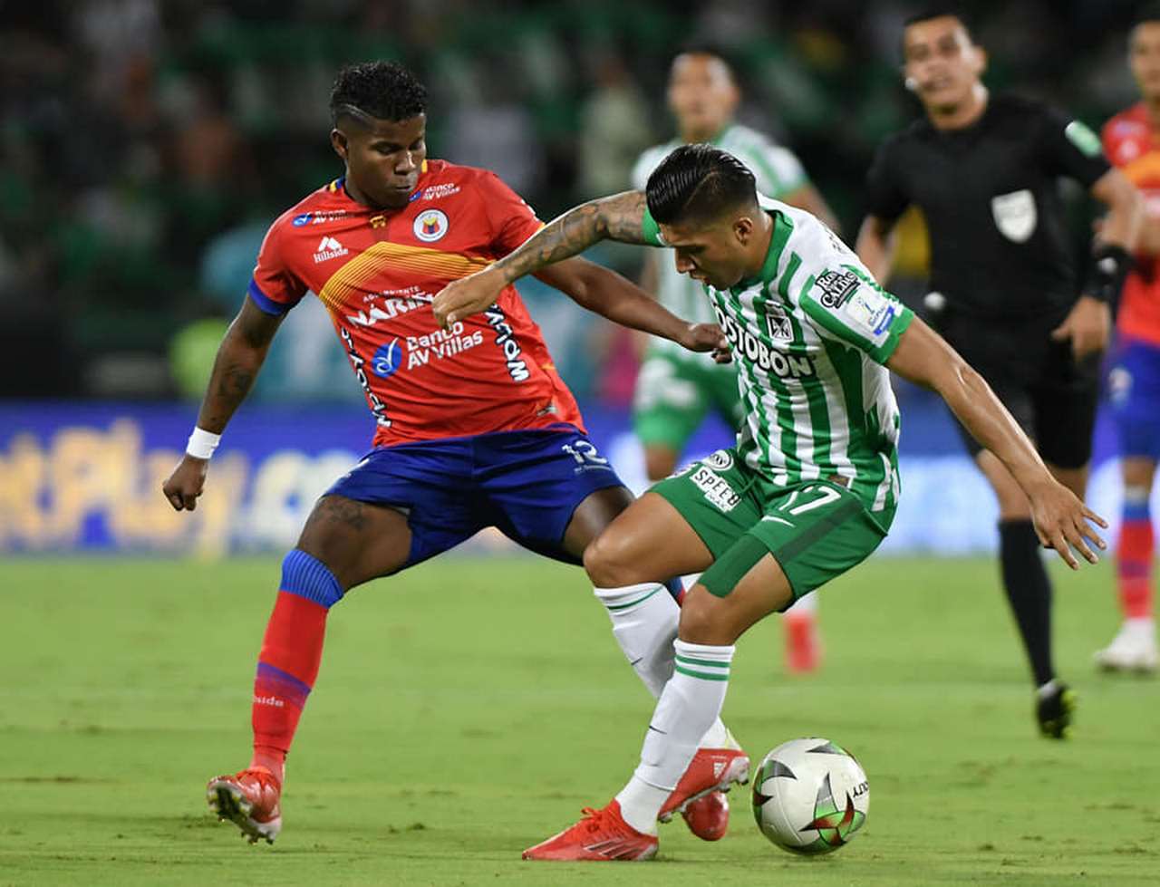 Nacional le sacó ligera ventaja a Millonarios en reclasificación 3 Nacional vs Pasto 3