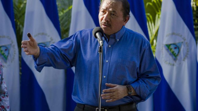 Fotografía de archivo en la que se registró al presidente de Nicaragua, Daniel Ortega. EFE/Archivo Ortega