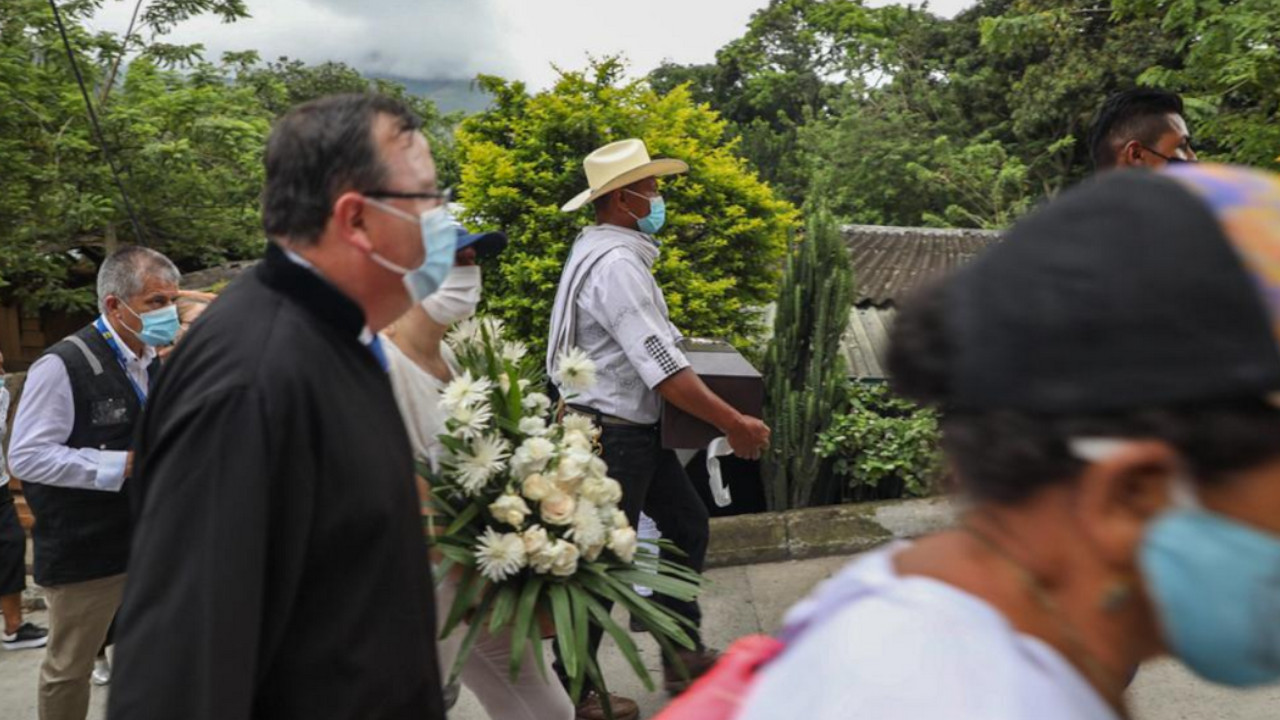Entregaron a los restos oseos de dos personas que habían reportado como desaparecidas en Dabeiba, Antioquia