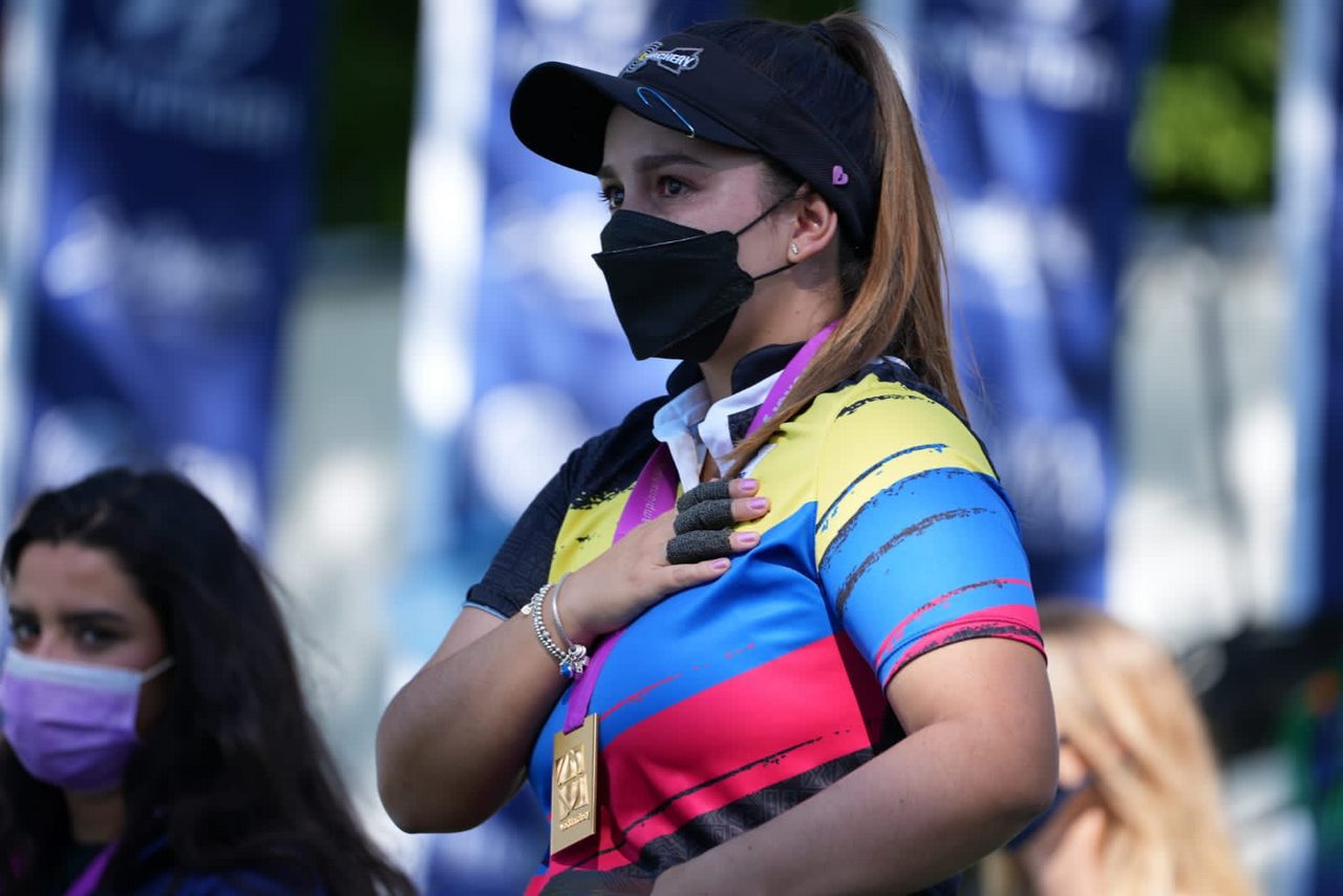Sara López y Nora Valdez, en la final de la Copa Mundo de tiro con arco 2 Sara Lopez tiro con arco 4