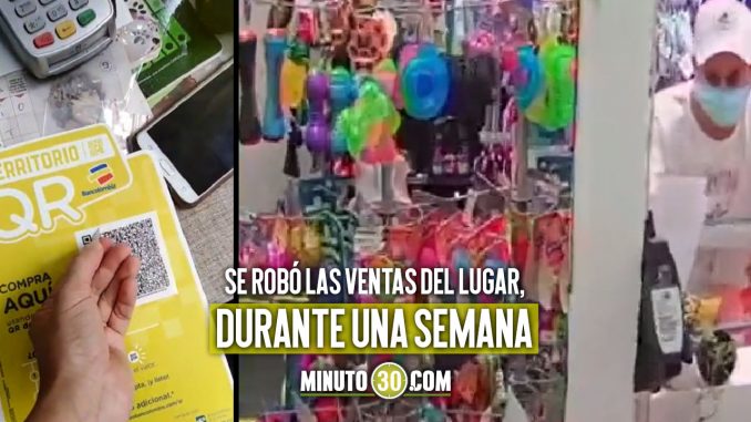 Se-estan-modernizando-Ladron-altero-un-codigo-QR-de-un-local Envigado