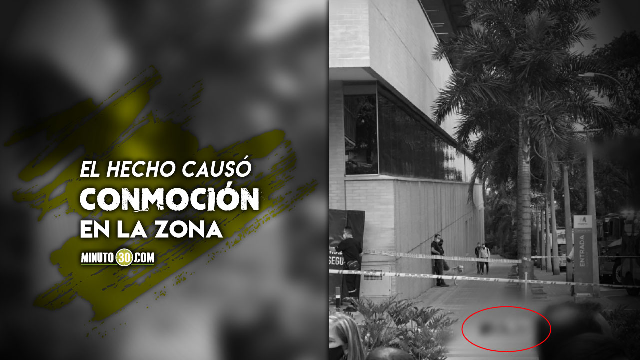 FOTOS: ¡Terrible! Una persona se habría quitado la vida, saltando desde reconocido centro comercial de Sabaneta