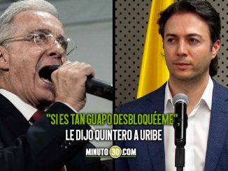 Uribe bloquea en redes sociales a Daniel Quintero y algunos de sus secretarios de despacho 1 Uribe Daniel Quintero