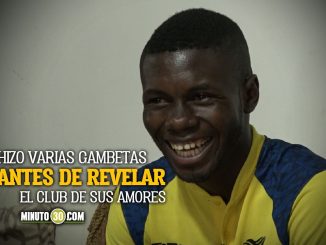 Yuberjen Martínez le confesó a Minuto 30 de qué equipo es hincha 1 Yuberjen Martinez le confeso Minuto 30 de que equipo es hincha