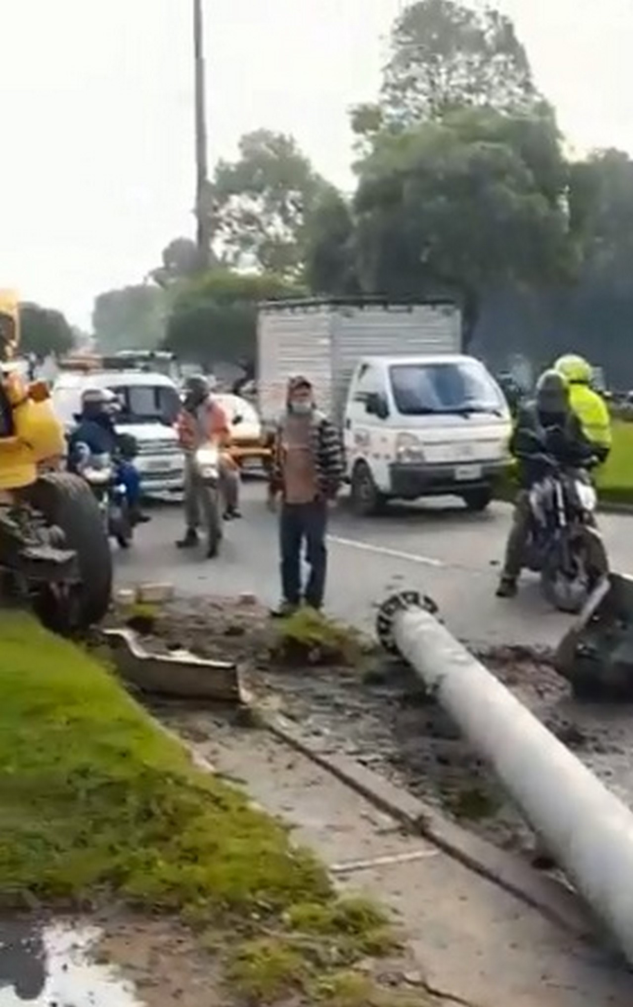 FOTOS: Impresionante accidente en la Avenida Boyacá 6 accidente5