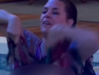 Se pasó de tragos, Alicia Machado terminó sin ropa en una piscina 1 alicia machado show la casa de los famosos