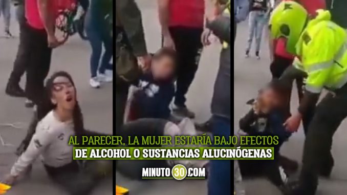Mujer maltrata a su propio hijo en plena vía públicaMujer maltrata a su propio hijo en plena vía pública Mujer maltrata a su propio hijo en plena vía pública