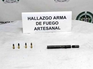 Se voló por zona boscosa en el Doce de Octubre y dejó abandonada un arma de fuego artesanal 1 Incautaron arma de fuego artesanal en el Doce de Octubre
