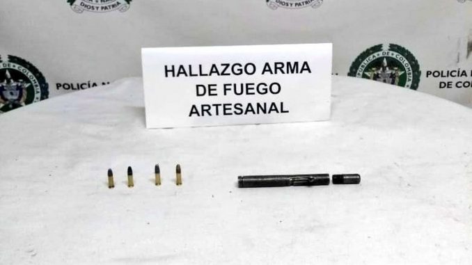 Incautaron arma de fuego artesanal en el Doce de Octubre Incautaron arma de fuego artesanal en el Doce de Octubre