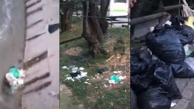 Denuncian basurero en Belén, por toda la canalización Denuncian basurero en Belén, por toda la canalización