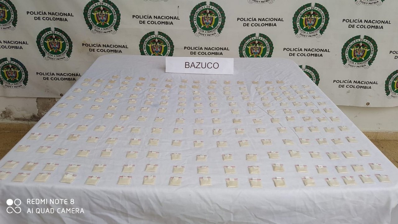 Cogieron a un menor con 200 dosis de bazuco en Yolombó