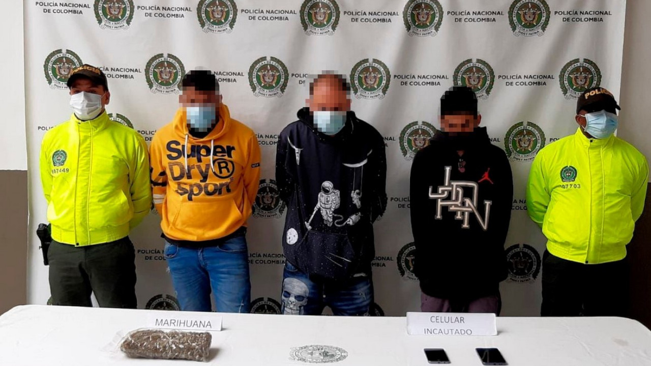 Capturaron 11 sujetos en Bello, según las autoridades pertenecerían a los "Pachelly"
