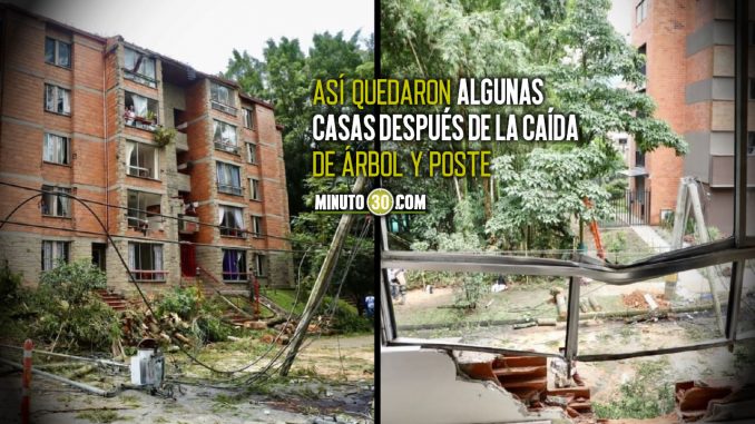 Balance de estragos por las lluvias en Envigado Balance de estragos por las lluvias en Envigado