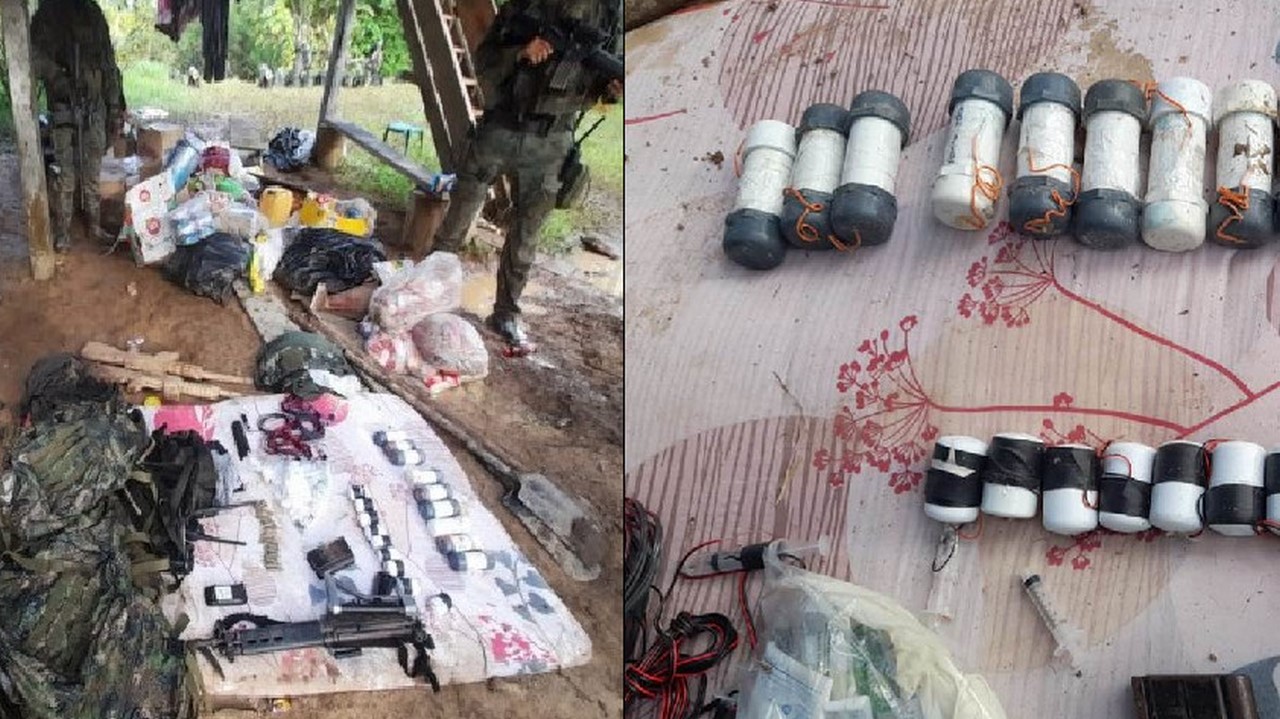 Destruyeron campamento de disidencias 'Comandos de Frontera'