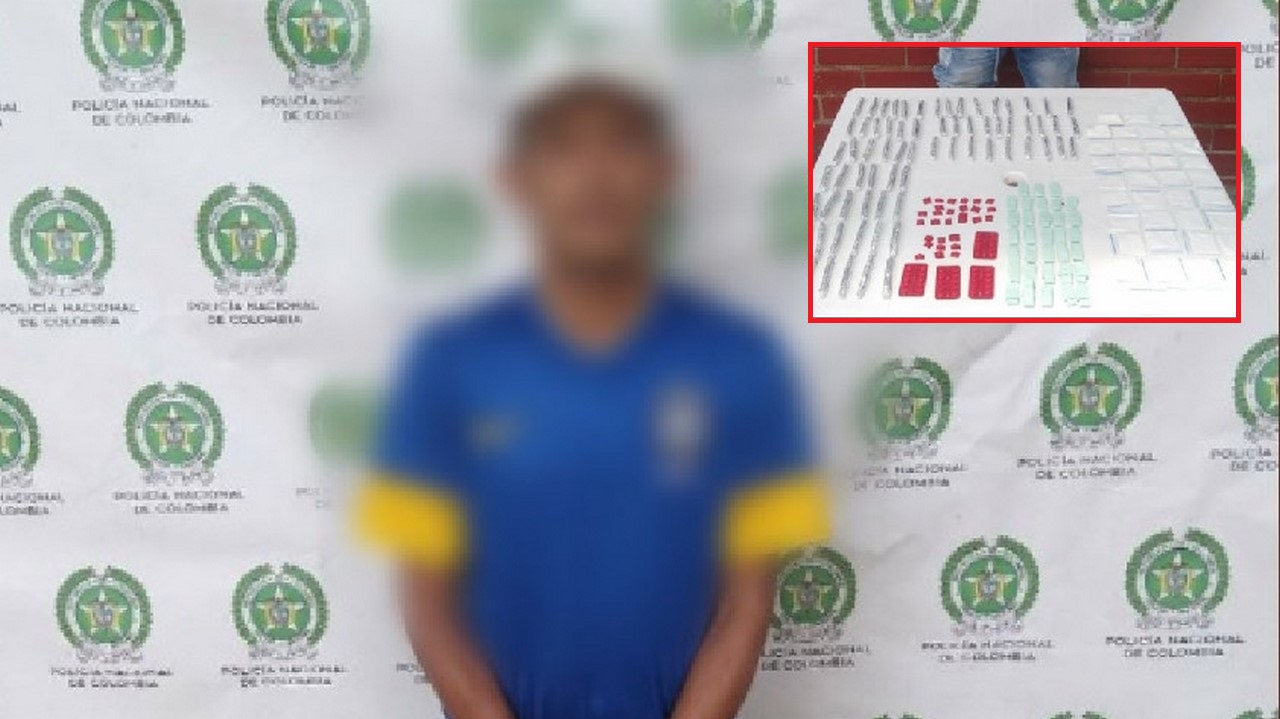 Lo 'agarraron' en Estación Villa con un bolso lleno de droga