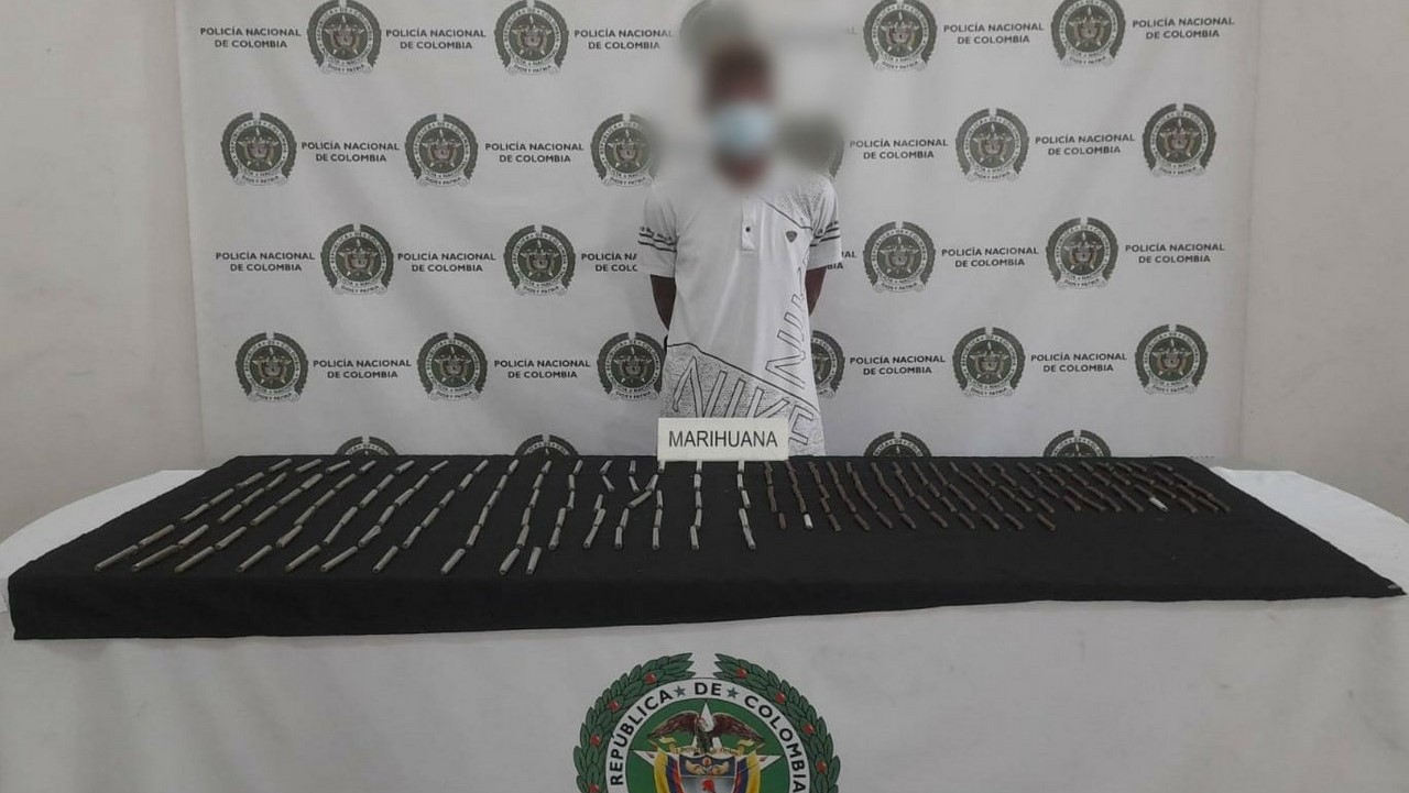Capturado en Medellín con cigarrillos de marihuana
