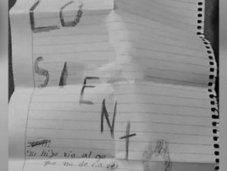 Encontró muerto a su hijo de dos años con una carta: “Lo siento, vio algo que no debía ver” 1 carta hijo asesinado paraguay