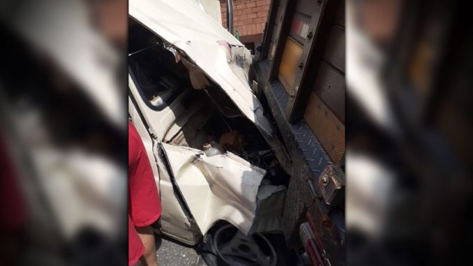 Accidente de tránsito cerca a la Estación metro cable El Pinal Accidente de tránsito cerca a la Estación metro cable El Pinal