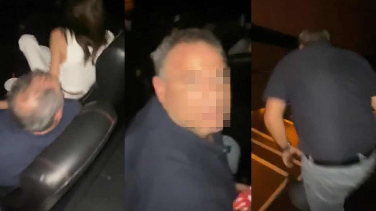 Mujer encontró a su esposo con la 'otra' en plena sala de cine