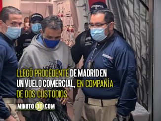 FOTOS Y VIDEO: Revelan primeras imágenes de la llegada de 'El Zarco' a Colombia, tras ser extraditado 1 Primeras imágenes de la llegada de 'El Zarco' a Colombia