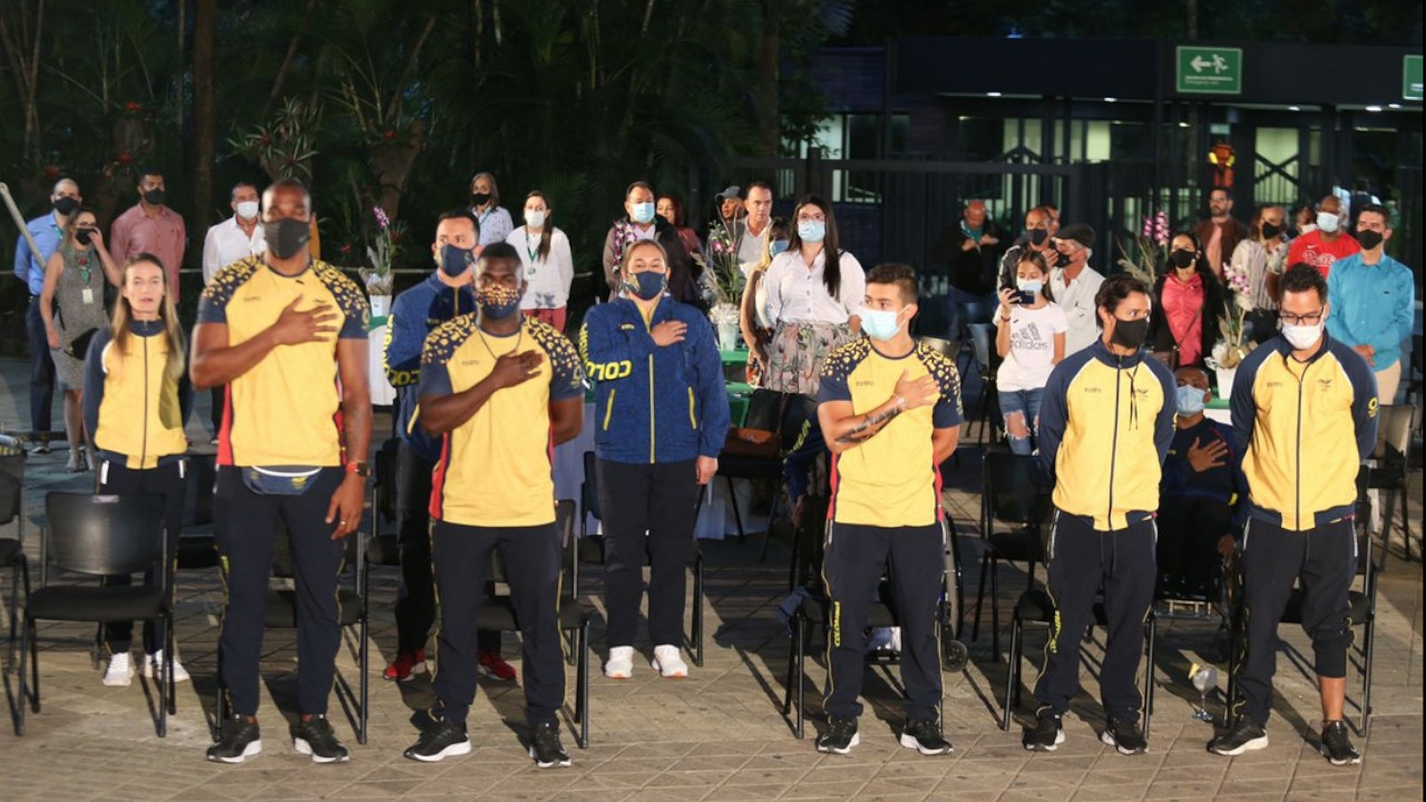 En Medellín le realizaron un reconocimiento a los deportistas antioqueños que participaron en Juegos Olímpicos y Paralímpicos