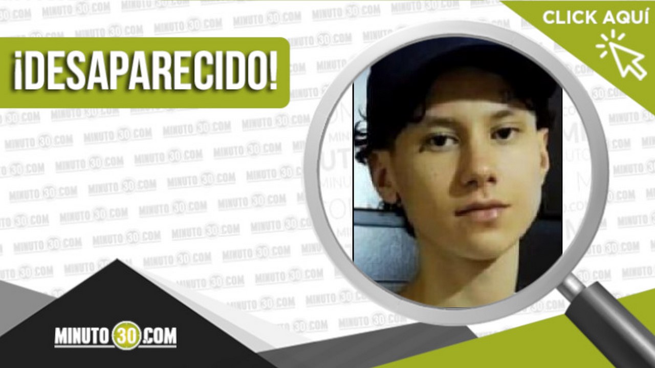 Daniel Bustamante Naranjo desaparecido