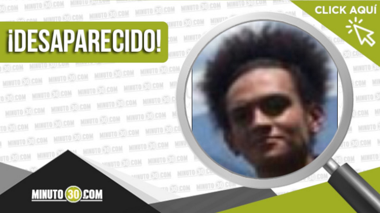 Alexander Álvarez Carmona desaparecido