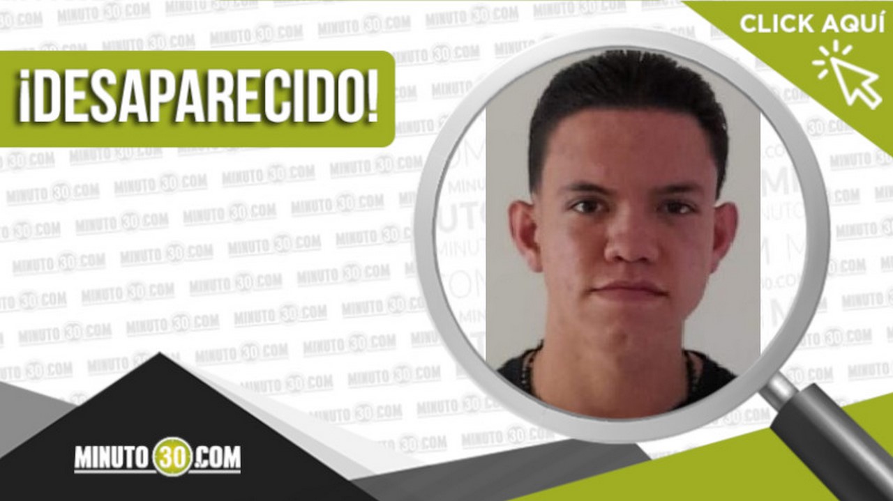 David Rodríguez Restrepo desaparecido