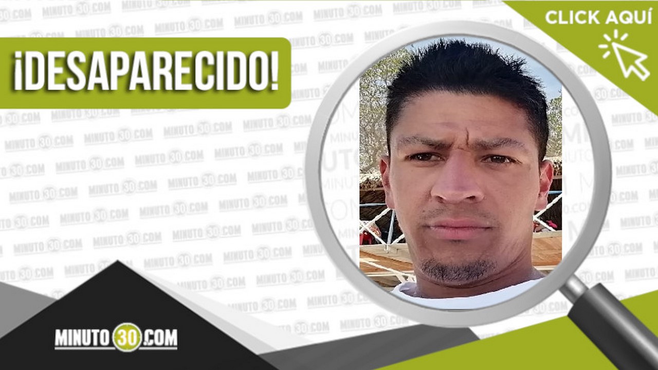 Juan Carlos Patiño Alzate desaparecido