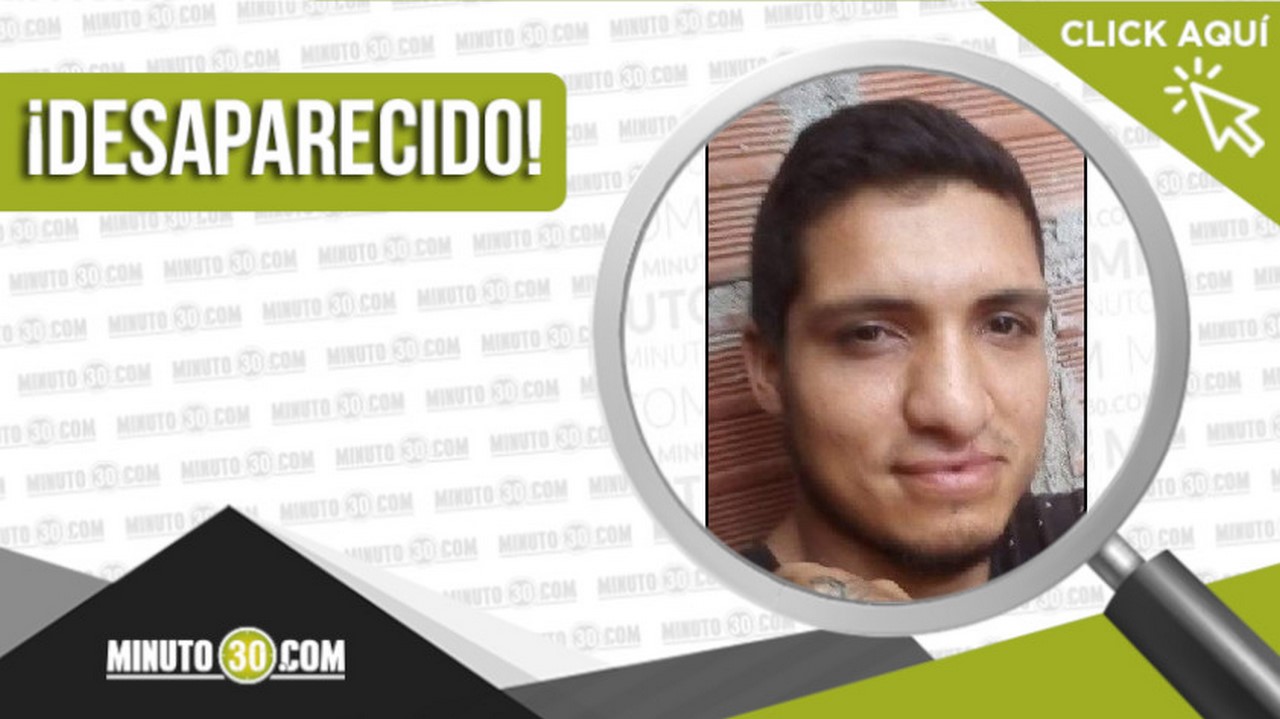 Richard Alexander González Herrera desaparecido