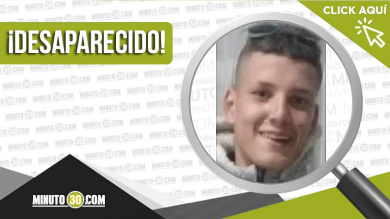 Andrés Felipe Getial Rivera desaparecido